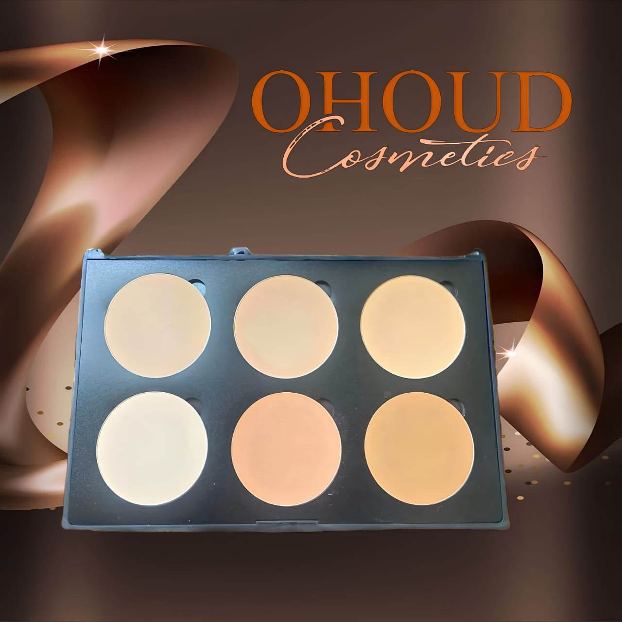 COMPACT POWDER PALETTE FOR USE WET OR DRY