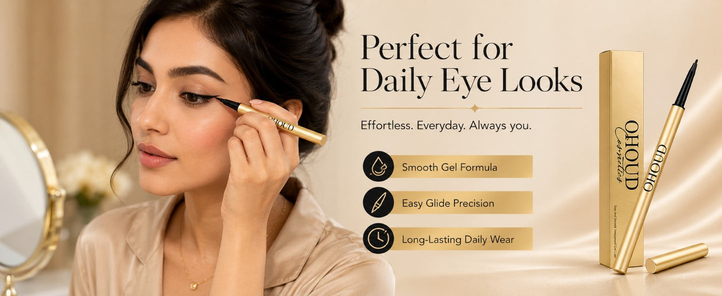 Gel liner water proof slim and smooth