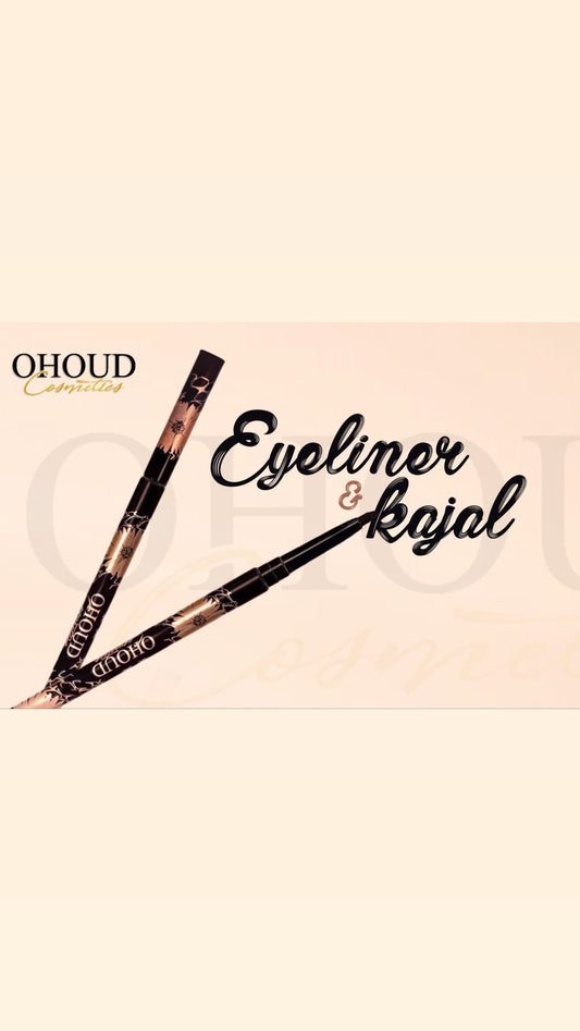 SMOKE MATTE EYELINER AND KAJAL - OHOUD COSMETICS