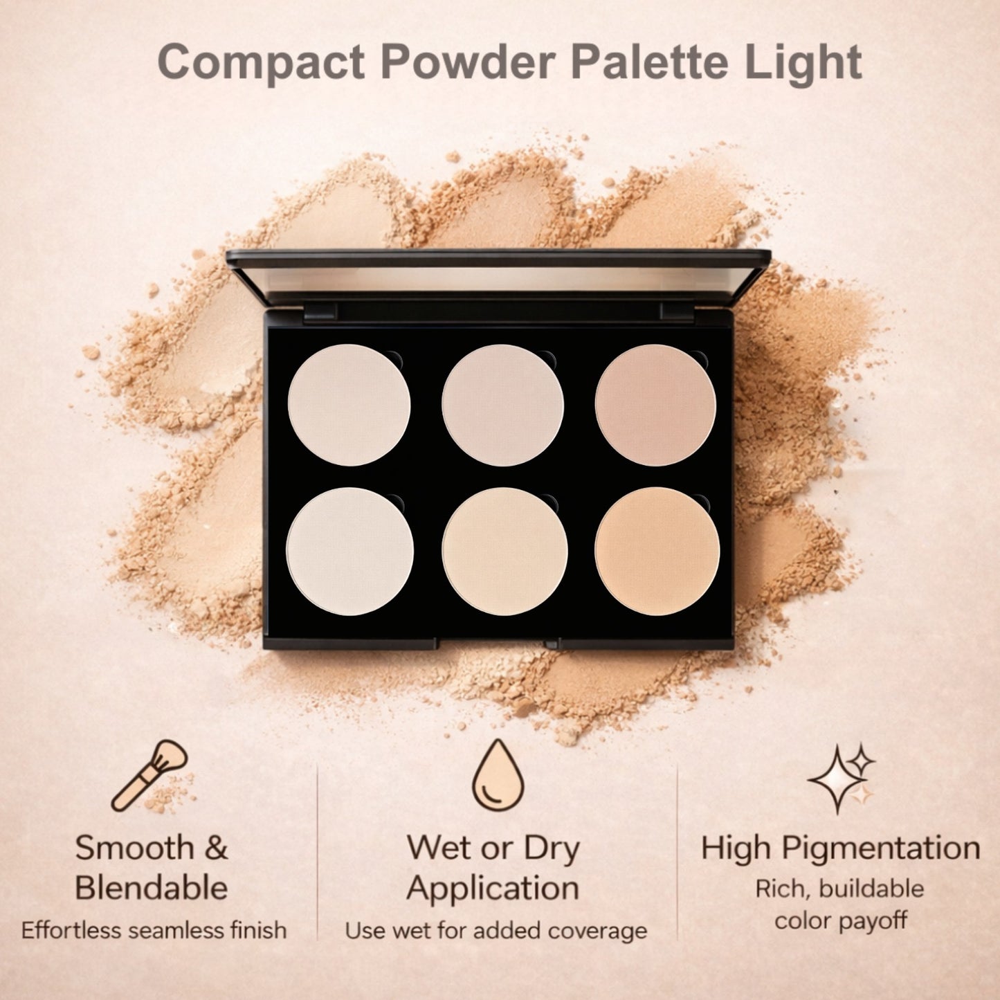 COMPACT POWDER LIGHT PALETTE