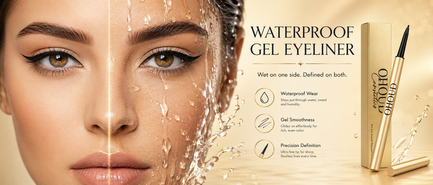 Gel liner water proof slim and smooth