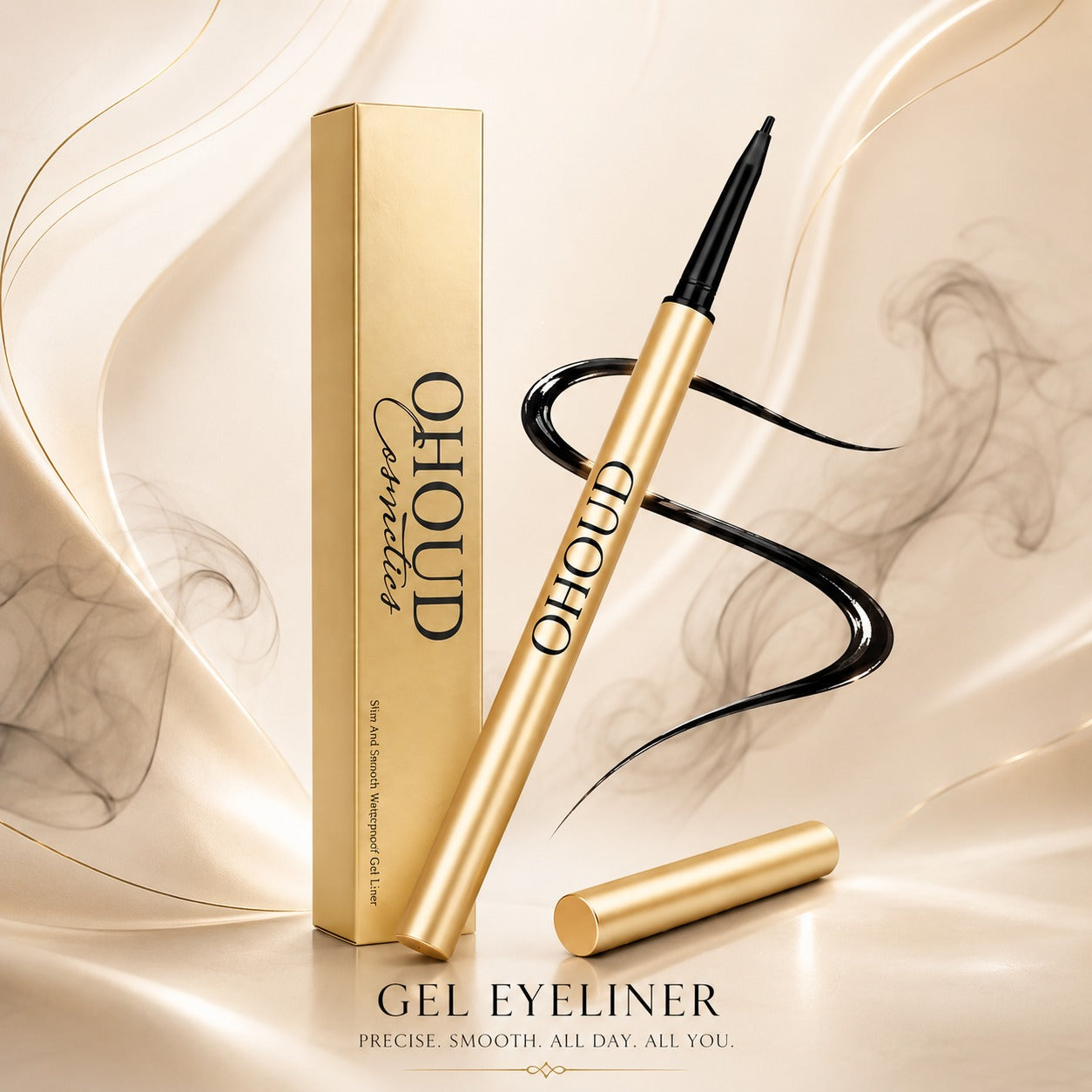 Gel liner water proof slim and smooth