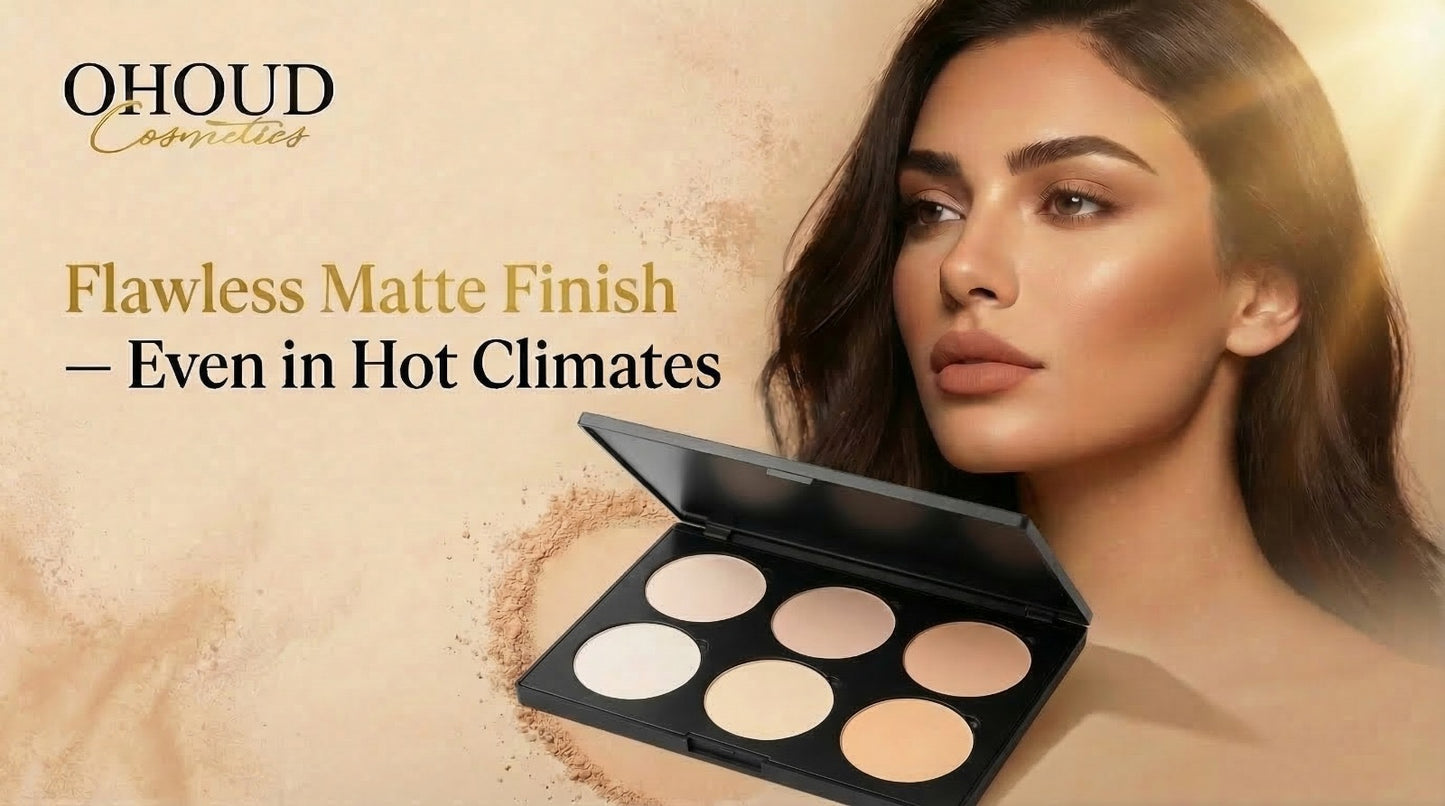 COMPACT POWDER PALETTE MEDIUM FOR USE WET OR DRY