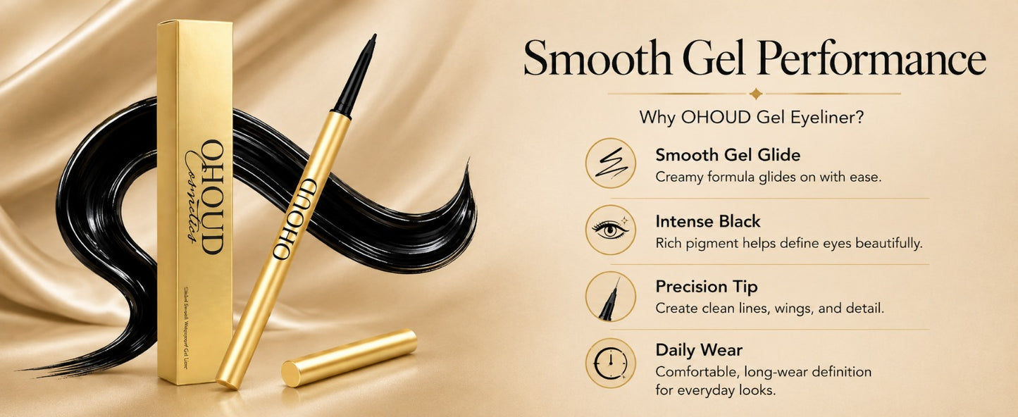 Gel liner water proof slim and smooth